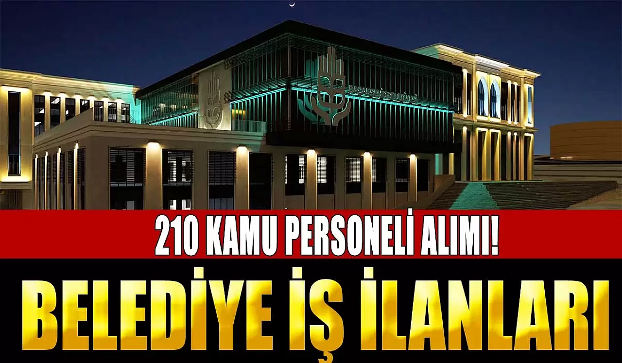 Belediye 210 İşçi Alımı! Engelli İşçi Alımına Kontenjan Eklendi!