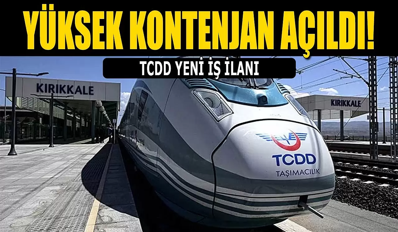 TCDD Taşımacılık A.Ş., 195 Yeni Makinist İşçisi İçin Başvuruları Kabul Ediyor