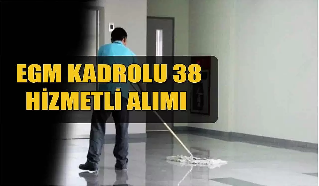 Emniyet Genel Müdürlüğü Kadrolu 38 Personel Alıyor