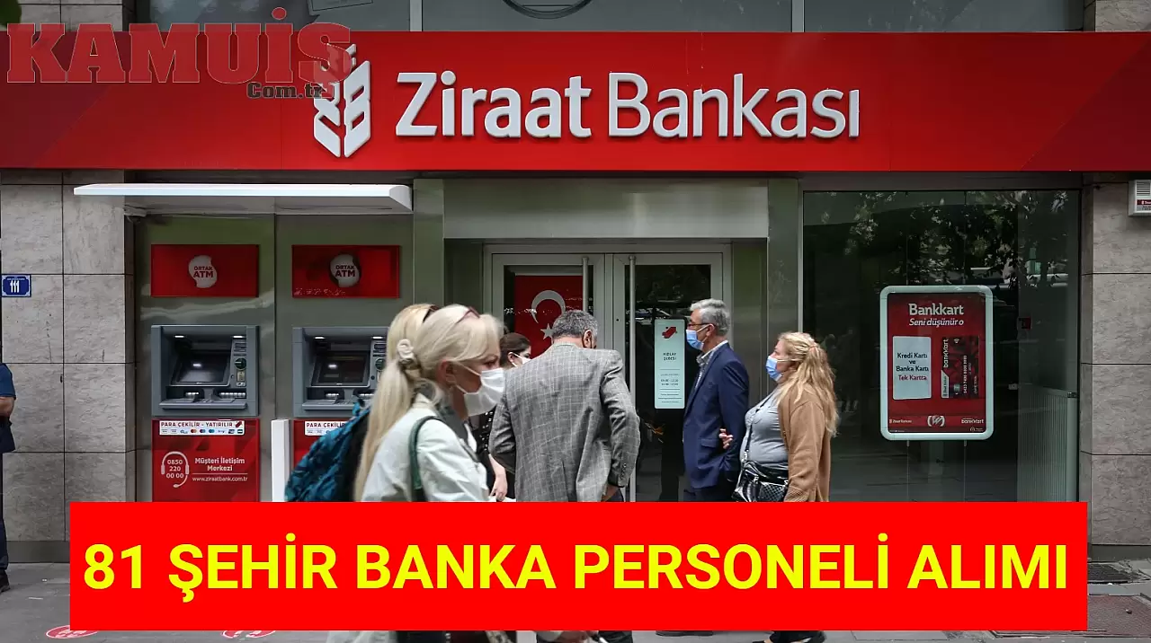 Ziraat Bankası, Yeni Personel Alımı İçin Başvuruları Kabul Edecek!