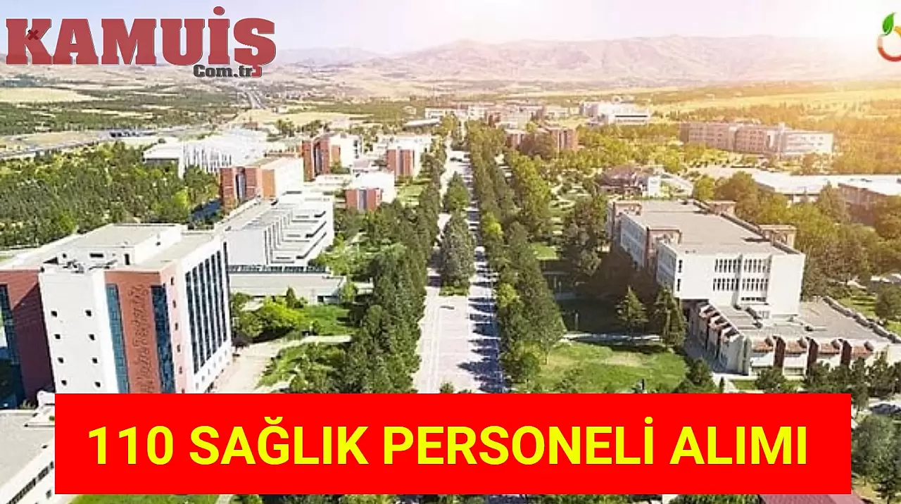 Üniversite Hastanesi 110 Personel İçin Başvuruları Kabul Ediyor