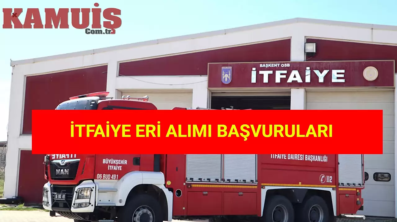 Büyükşehir Belediyesi'nin 96 İtfaiye Eri Alımı