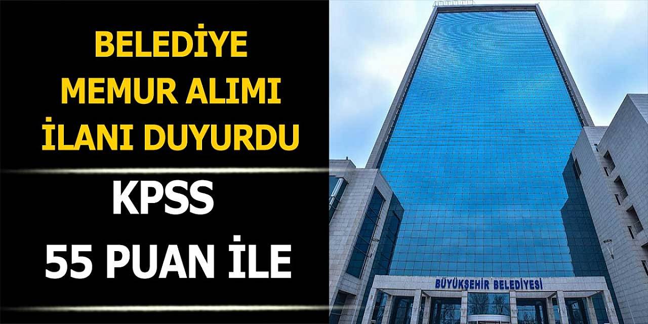 Belediye Memur Alım İlanı Paylaştı