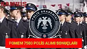 31. Dönem POMEM 7500 Kişilik Polis Alımı için Sınav Sonuçları Belli Oldu!