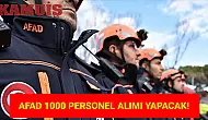 AFAD 1000 Personel Alımı Yapacak! Aralık Ayı İş İlanları