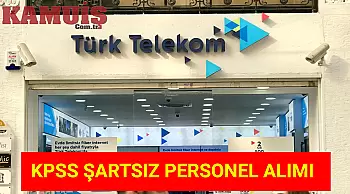 Türk Telekom, KPSS Şartı Olmadan Personel Alımı Yapacak