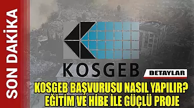 KOSGEB Başvurusu Nasıl Yapılır? Eğitim ve Hibe ile Güçlü Proje