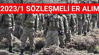 Milli Savunma Bakanlığı 2023/1 Sözleşmeli Er Alımı Başvuruları Başladı