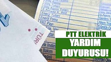 PTT Elektrik Yardımı! Elektrik Yardımı İçin Ne Kadar Verilecek!