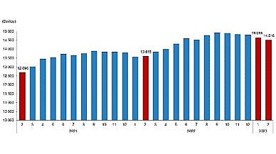 TÜİK: Ücretli Çalışan İstatistikleri, Şubat 2023