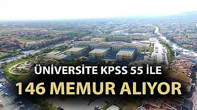 Erbakan Üniversitesi KPSS 55 Puan Şartıyla 146 Kamu Memur Alımı Yapacak!