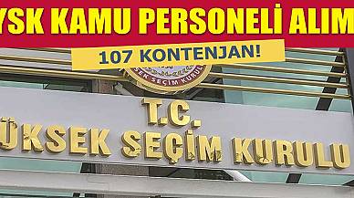 YSK 107 Kamu Personeli Alımı! Devlet Memurluğu İçin Fırsat!