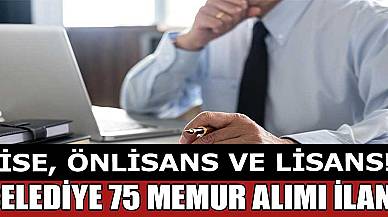 Muğla Büyükşehir Belediyesi 75 Memur Alımı İlanı - Lise, Ön Lisans ve Lisans