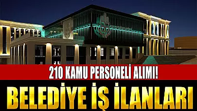 Belediye 210 İşçi Alımı! Engelli İşçi Alımına Kontenjan Eklendi!