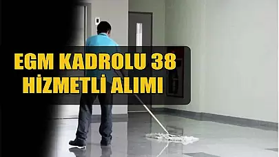 Emniyet Genel Müdürlüğü Kadrolu 38 Personel Alıyor