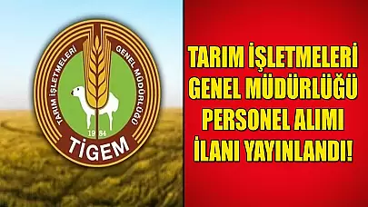 Tarım İşletmeleri Genel Müdürlüğü Engelli İşçi Alımı Yapıyor