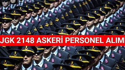 2023 JGK 2148 Askeri Personel Alımı