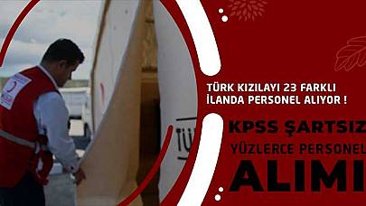 Kızılay Ekim Ayı Yeni Personel Alımı İlanı Yayınlandı! 23 Farklı ilan