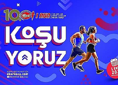 10. Eker I Run ile “Koşuyoruz"