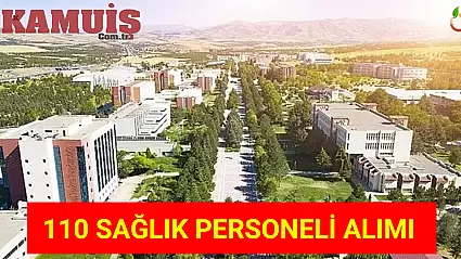 Üniversite Hastanesi 110 Personel İçin Başvuruları Kabul Ediyor