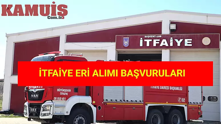 Büyükşehir Belediyesi'nin 96 İtfaiye Eri Alımı