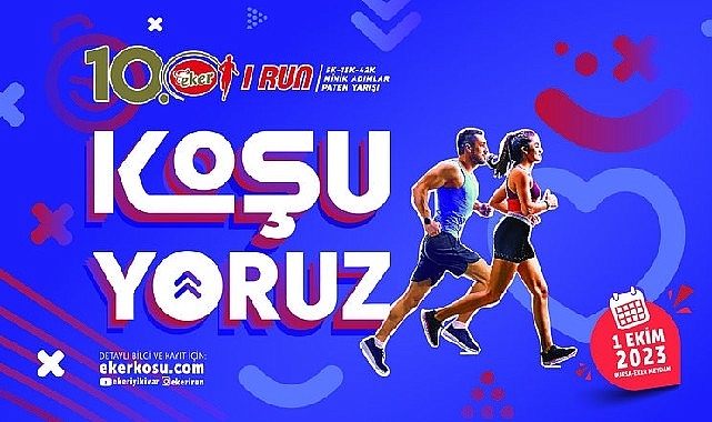 10. Eker I Run ile “Koşuyoruz"